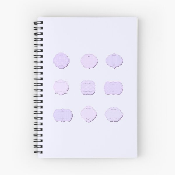Item preview, Blank Violet Elegant Vintage Name Tag Value Pack designed and sold by everything4eva.