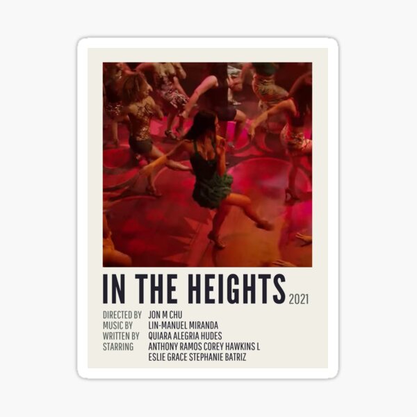Item preview, in the heights (2021) designed and sold by therookiestore.