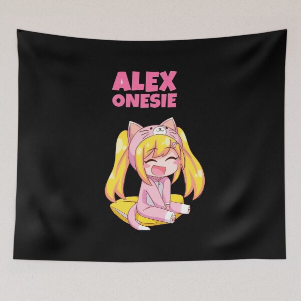 Item preview, Funny Gaming Chibi Cute Girl Alex's in Team Squad Gift Kid designed and sold by Engizerostore.