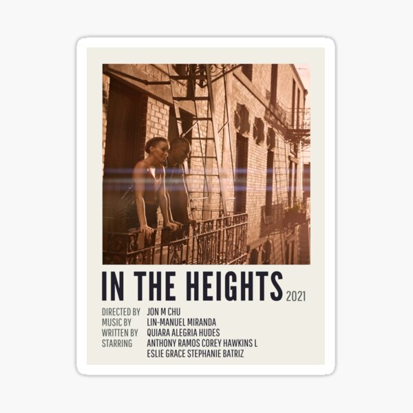 Item preview, in the heights (2021) designed and sold by therookiestore.
