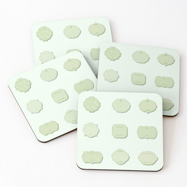 Item preview, Blank Green Elegant Vintage Name Tag Value Pack designed and sold by everything4eva.