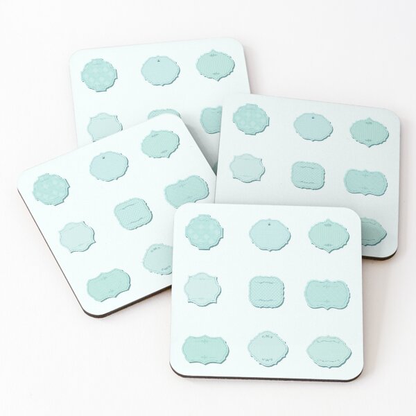 Item preview, Blank Blue Elegant Vintage Name Tag Value Pack designed and sold by everything4eva.