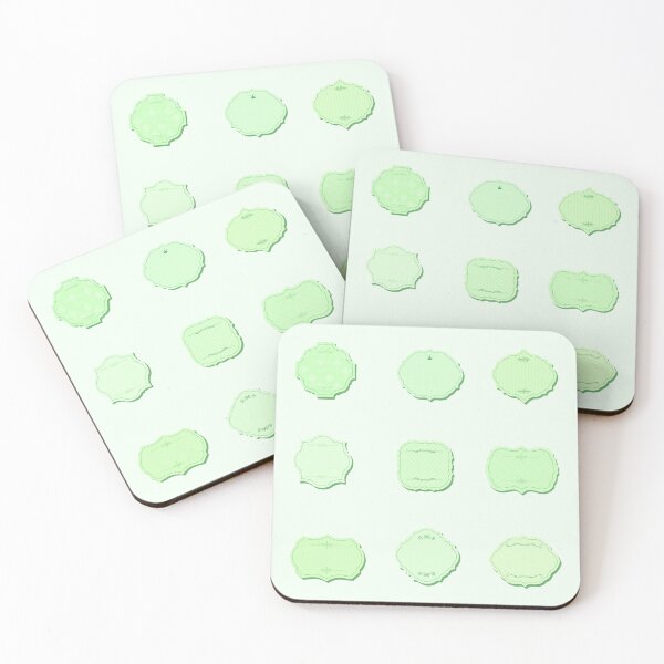 Item preview, Blank Green Elegant Vintage Name Tag Value Pack designed and sold by everything4eva.