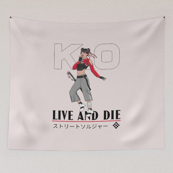 Item preview,  K.O | LIVE AND DIE designed and sold by AladdinMktgs.