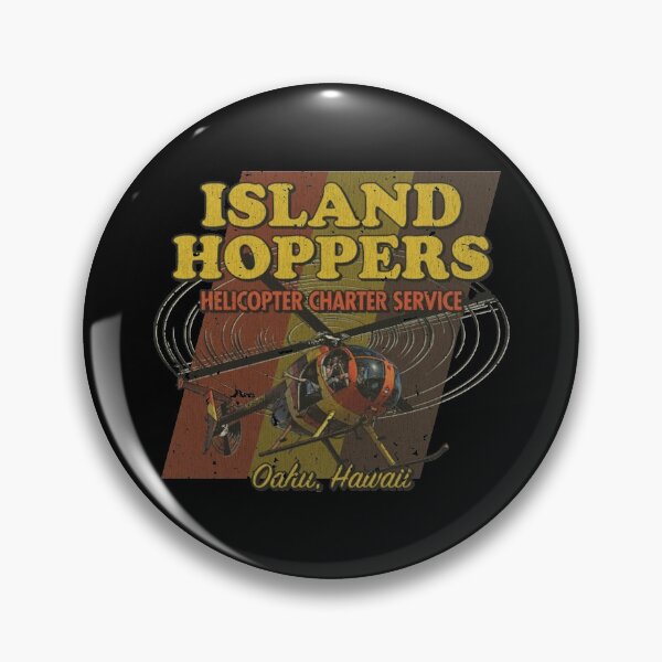 Item preview, Island Hoppers Helicopter Charter Service 1980 designed and sold by lyingby964.