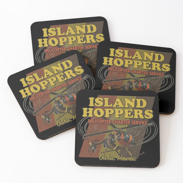Item preview, Island Hoppers Helicopter Charter Service 1980 designed and sold by lyingby964.