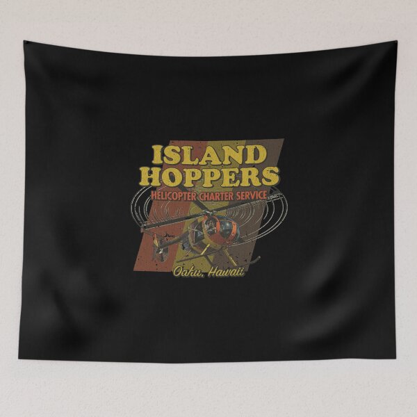 Item preview, Island Hoppers Helicopter Charter Service 1980 designed and sold by lyingby964.