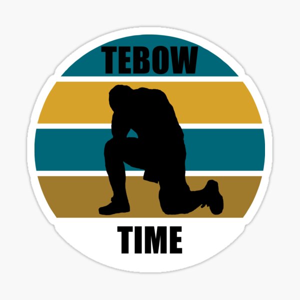 "Tebow Tim Kneeling #85 Tight End for the Jacksonville Jaguars Florida" Sticker for Sale by matrixunplugged | Redbubble