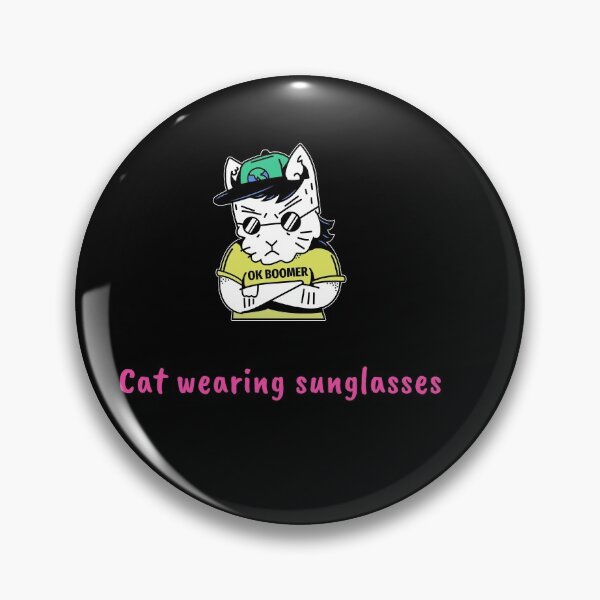 Item preview, Cat wearing sunglasses with savage designed and sold by mr&mrsmalik malik.