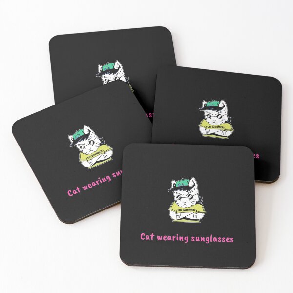 Item preview, Cat wearing sunglasses with savage designed and sold by mr&mrsmalik malik.
