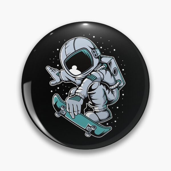 Item preview, Astronaut Skateboard - Funny Outer Space Lovers designed and sold by Desteroids.