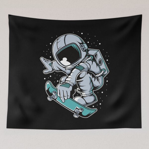 Item preview, Astronaut Skateboard - Funny Outer Space Lovers designed and sold by Desteroids.
