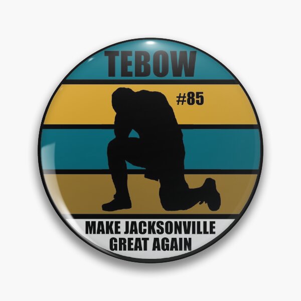 Item preview, Make Jacksonville Great Again Tim Tebow Kneeling #85 Tight End for the Jacksonville Jaguars Florida Tebow Time designed and sold by matrixunplugged.
