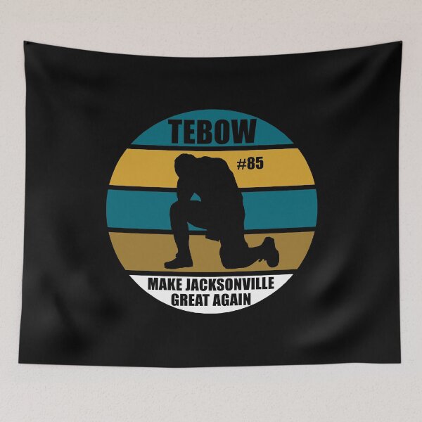 Item preview, Make Jacksonville Great Again Tim Tebow Kneeling #85 Tight End for the Jacksonville Jaguars Florida Tebow Time designed and sold by matrixunplugged.