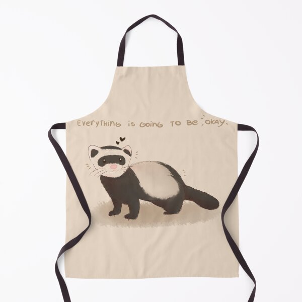 Item preview, Ferret - Everything is going to be okay designed and sold by ellenent.