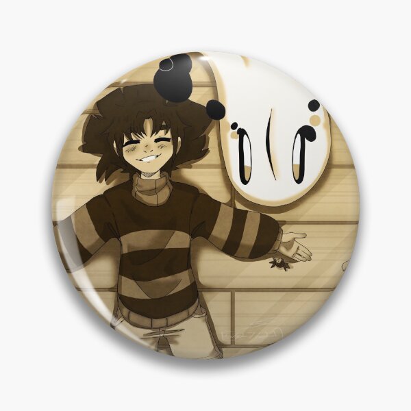 Item preview, Frisk and Napstablook designed and sold by TheSnicSnack.