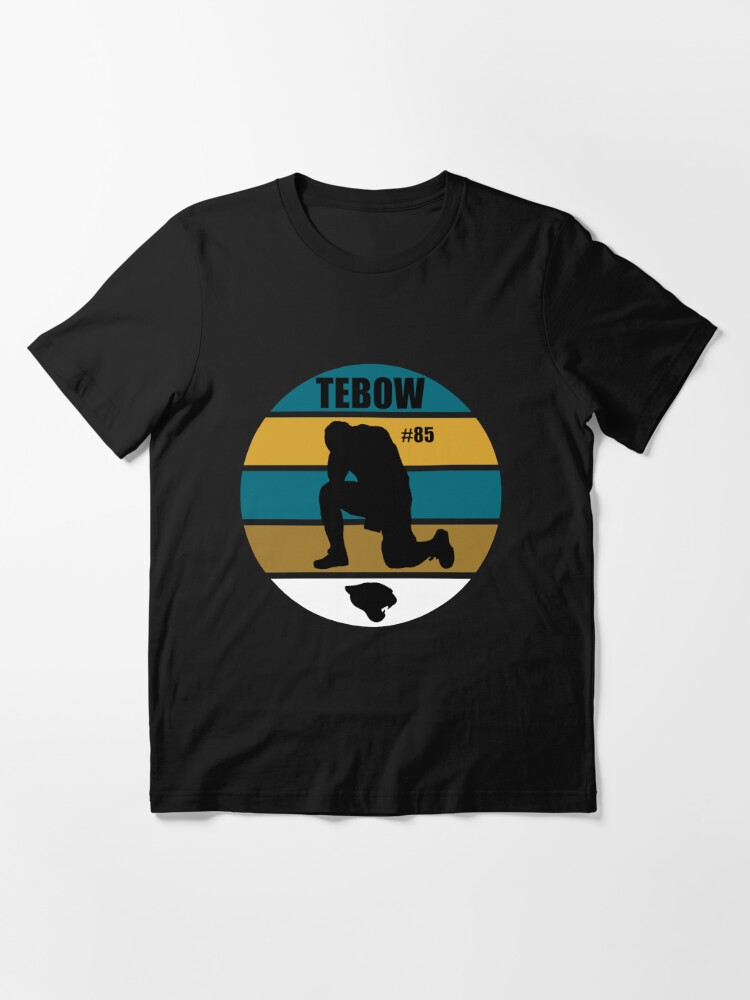 Tim Tebow 85 Tight End for the Jacksonville Jaguars Florida Tebow Time Tim Tebow Kneeling Essential T Shirt