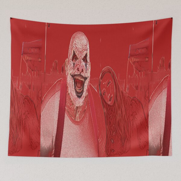 Item preview, Evil Demon Murder Clown from HELL! Version 2 designed and sold by Black-and-Red.