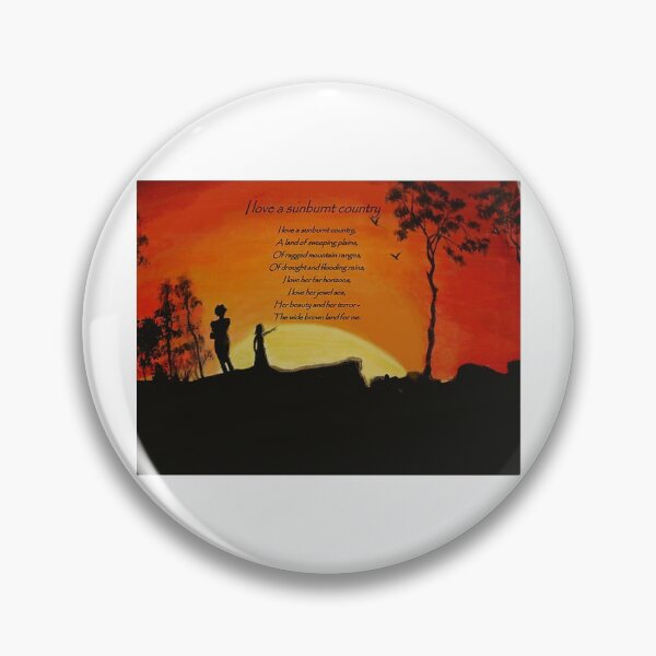 Item preview, I love a sunburnt country designed and sold by GawyerGall.