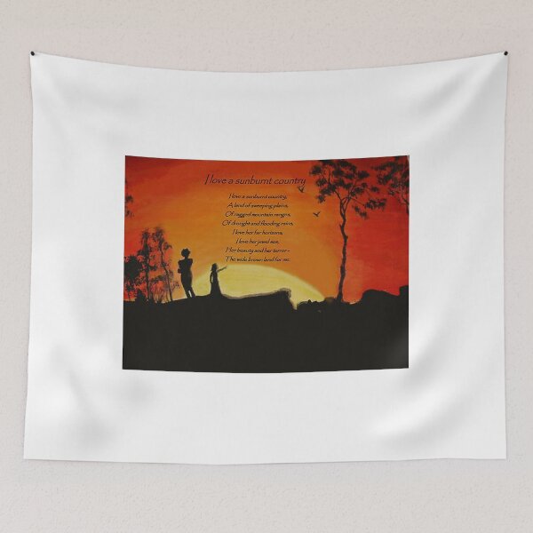 Item preview, I love a sunburnt country designed and sold by GawyerGall.
