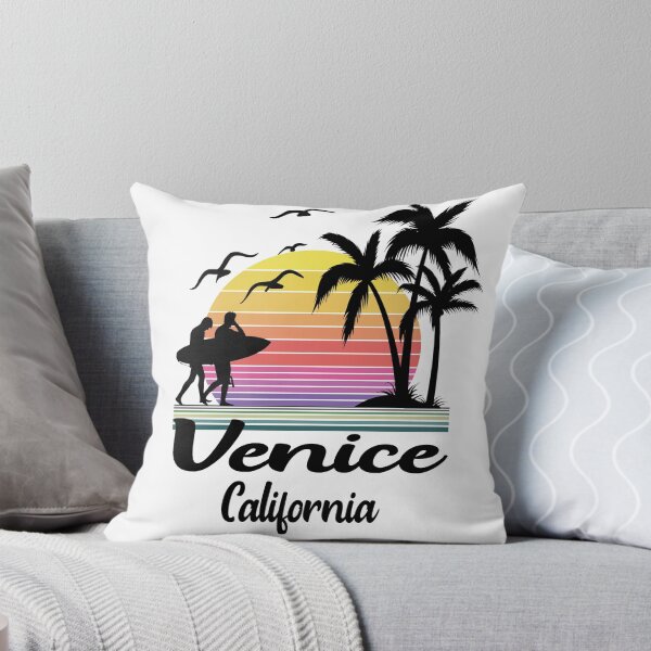 Item preview, Venice California Seaside Retro Sunset designed and sold by Home-Spirit.