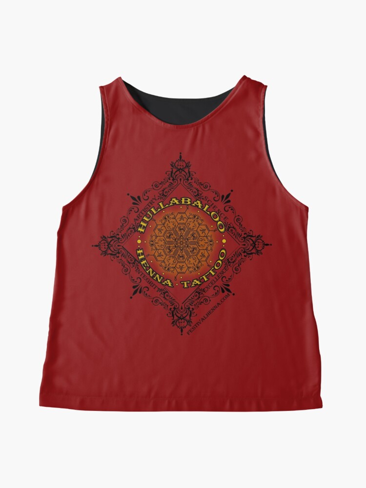 Alternate view of Hullabaloo Henna Tattoo Crew Sleeveless Top