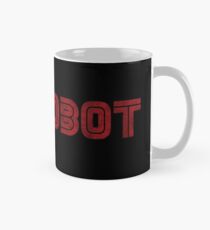 Taza clásica Mr. Robot (Grunge) - Tazas