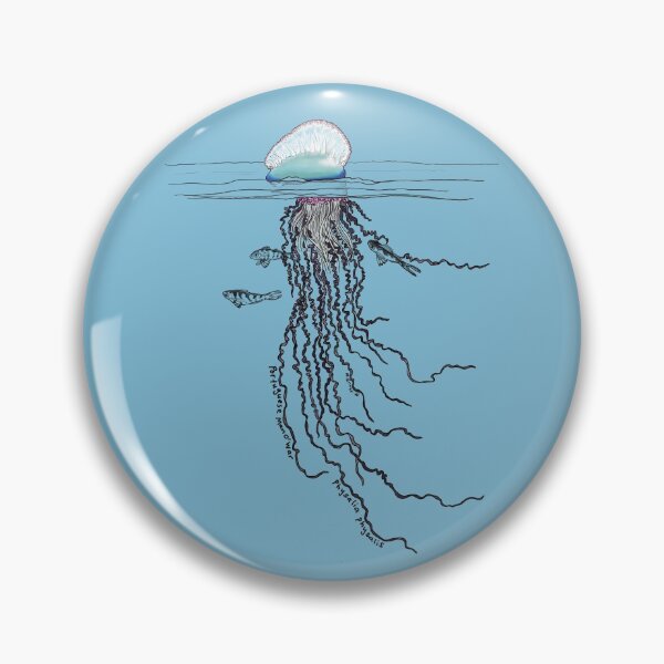 Item preview, Portuguese Man O War-blue designed and sold by mernstw.