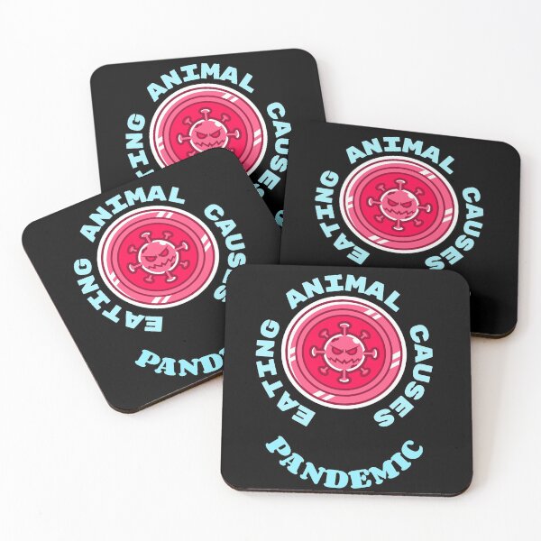 Item preview, Eating animal causes pandemic designed and sold by mr&mrsmalik malik.