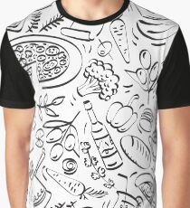 - Coffee Shop pattern - Graphic T-Shirt