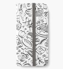 - Coffee Shop pattern - iPhone Wallet/Case/Skin