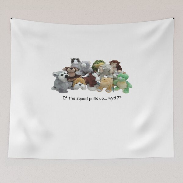 Item preview, Webkinz animals squad pulls up designed and sold by Mushroom-Gorge.