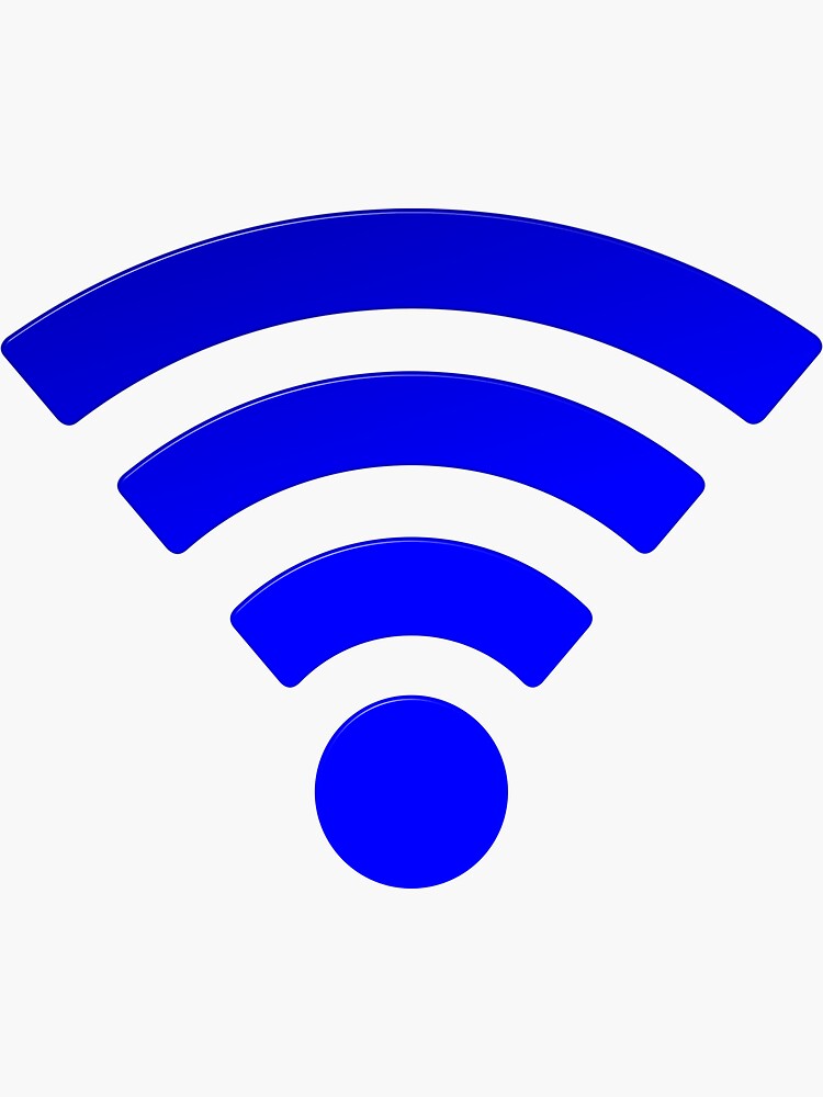 Wifi logo sticker