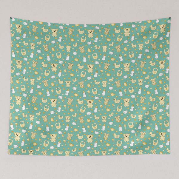 Item preview, Flat Design Baby Pattern designed and sold by SSimmonsDesign.