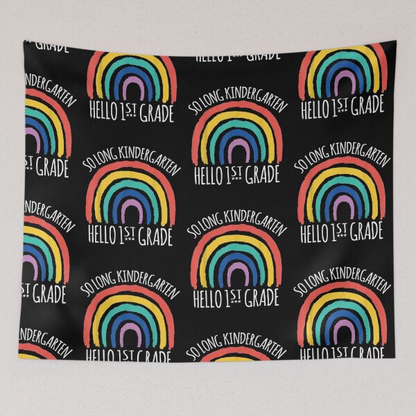 Item preview, SO LONG KINDERGARTEN HELLO SUMMER Teacher Student Kids designed and sold by musgroveart.