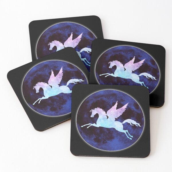 Item preview, Unicorn and the moon designed and sold by Astralia.