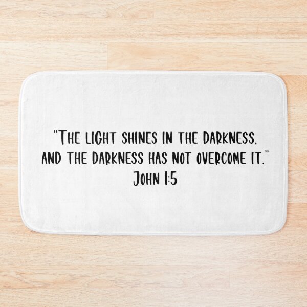 Item preview, John 1:5 designed and sold by beckahbrooks.
