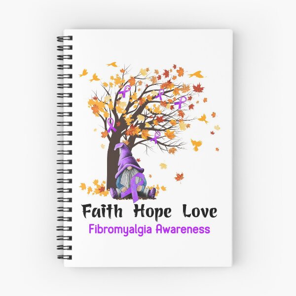 Item preview, Fibromyalgia Awareness Faith Hope Love designed and sold by GennieShop.