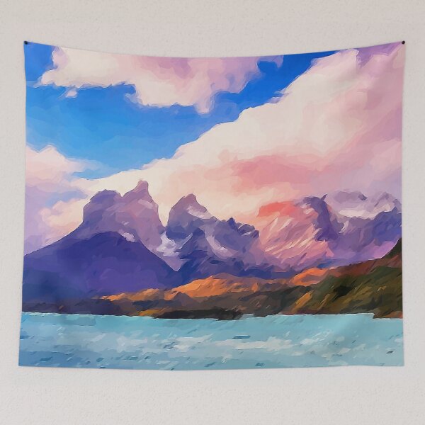 Item preview, Mountain abstract designed and sold by Barhavin.