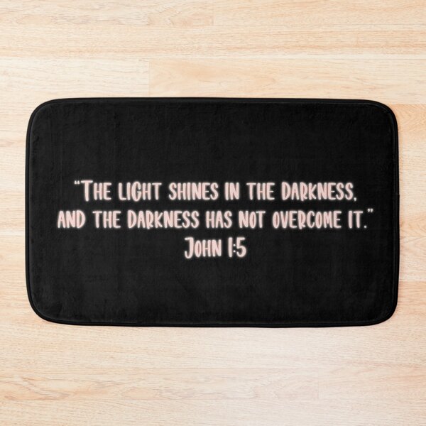 Item preview, The Light Shines In The Darkness designed and sold by beckahbrooks.