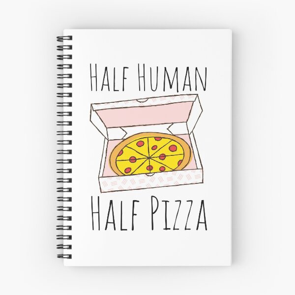 Item preview, Half Human Half Pizza designed and sold by SweetAndSpice.