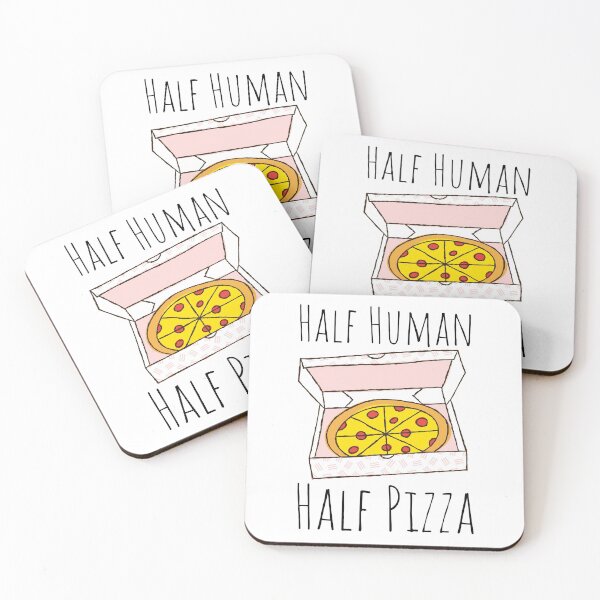 Item preview, Half Human Half Pizza designed and sold by SweetAndSpice.