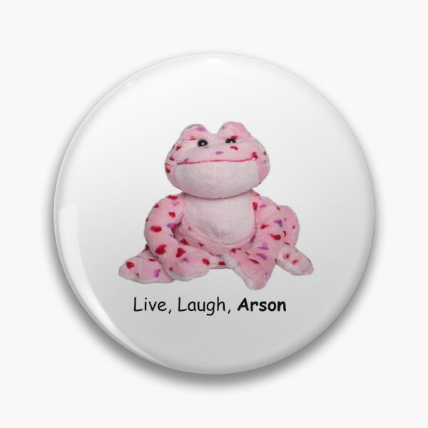 Item preview,  Webkinz Heart Frog Arson designed and sold by Mushroom-Gorge.