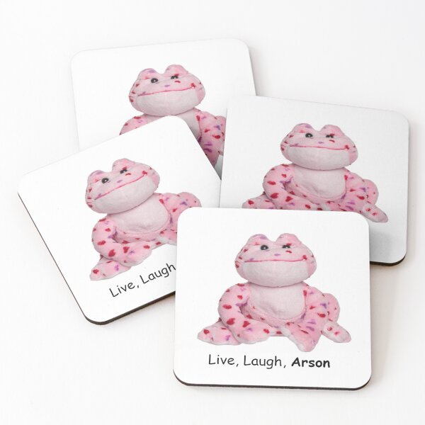 Item preview,  Webkinz Heart Frog Arson designed and sold by Mushroom-Gorge.