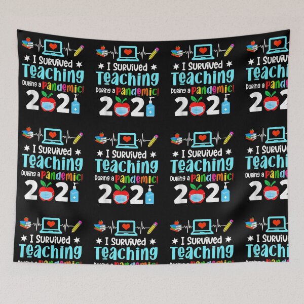 Item preview, I Survived Teaching During A Pandemic 2021 Funny designed and sold by georgebuckart.