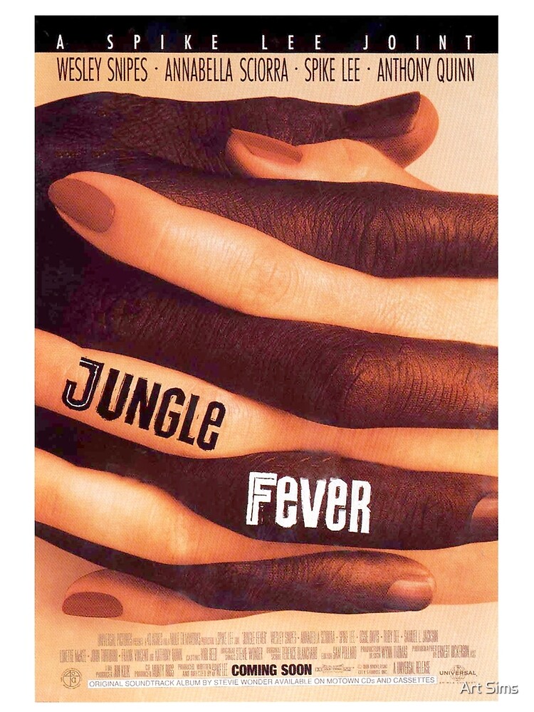"Jungle Fever Movie Poster" Tshirt by artsims Redbubble