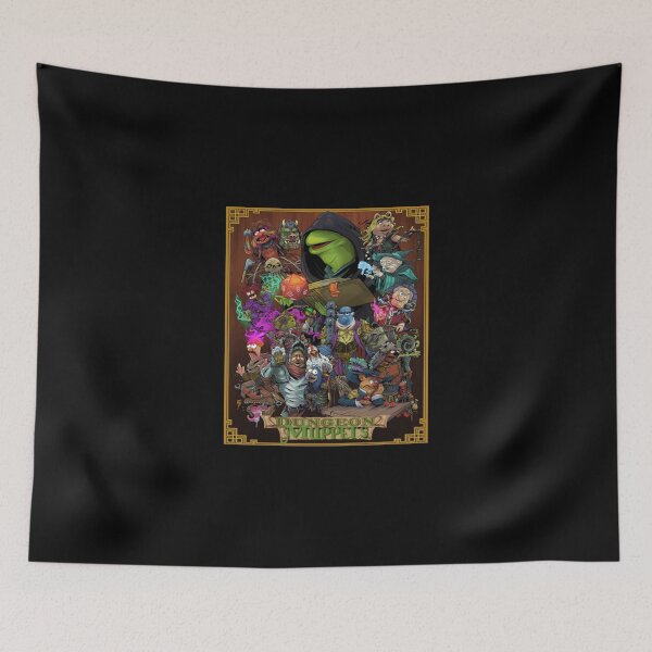 Item preview, Dungeon Muppets (With Bordered Background) designed and sold by lyingby964.