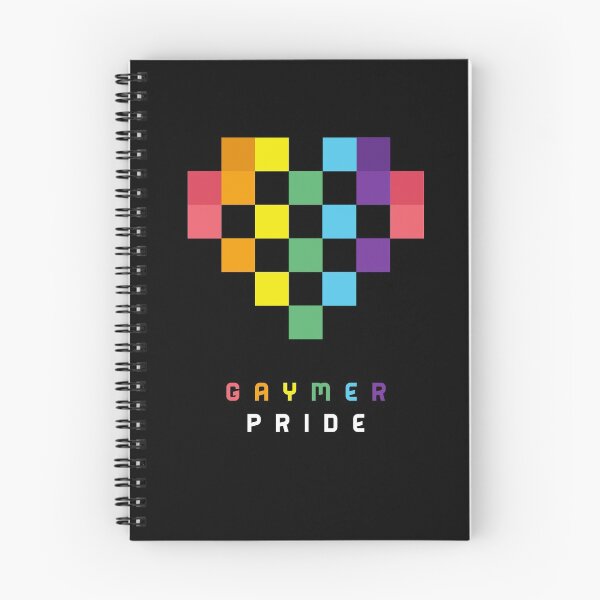 Item preview, Gaymer Pride Pixel Heart, Mes LGBTQ designed and sold by BooTeeQue.