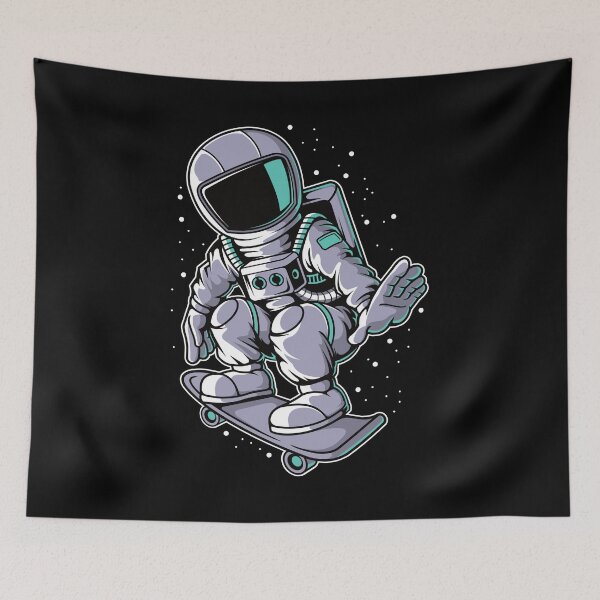 Item preview, Astronaut Skateboard - Funny Outer Space Lovers designed and sold by Desteroids.