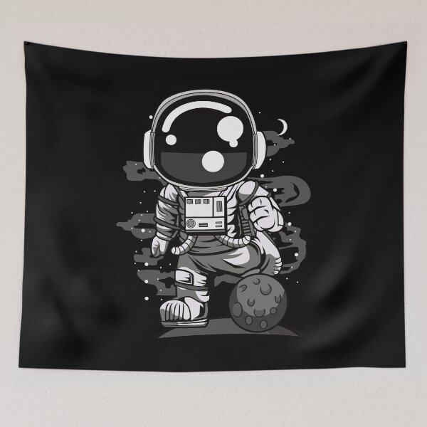Item preview, Astronaut Soccer Football - Funny Outer Space Lovers designed and sold by Desteroids.